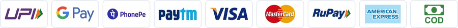 Accepted payment methods